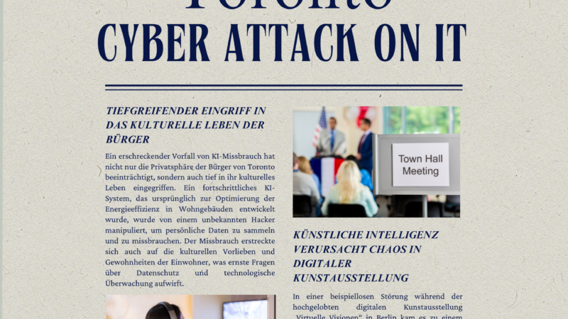 KI-Missbrauch in Toronto 2030: Tiefgreifender Eingriff in das kulturelle Leben der Bürger